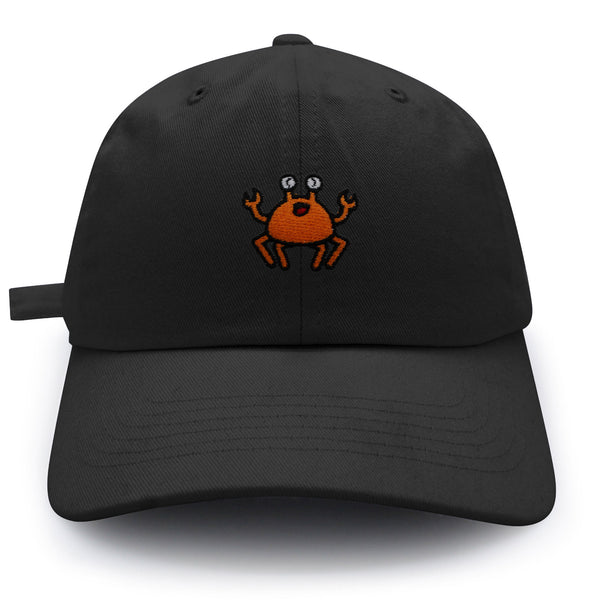 Funny Crab Dad Hat Embroidered Baseball Cap Ocean Fish Fishing