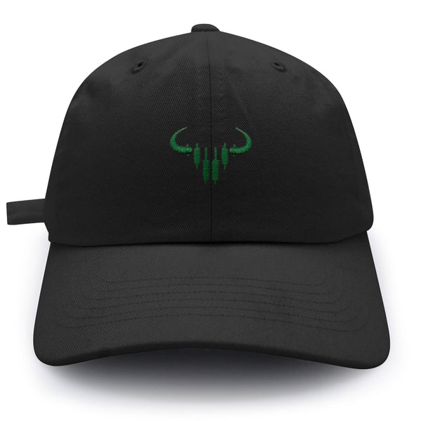 Bulls Dad Hat Embroidered Baseball Cap Nasdaq Symbol Stocks