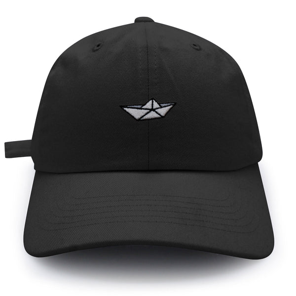 Paper Boat Dad Hat Embroidered Baseball Cap Pond Memory