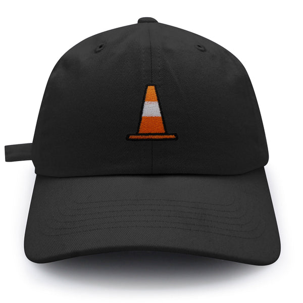 Safety Cone Dad Hat Embroidered Baseball Cap Construction