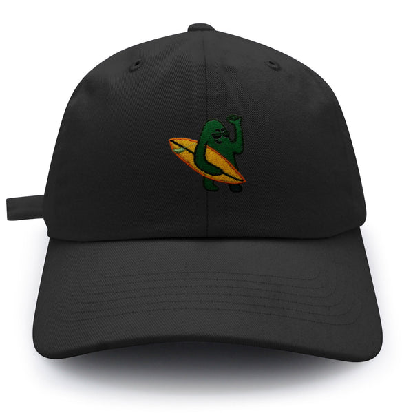 Hola Dad Hat Embroidered Baseball Cap Surfing Green