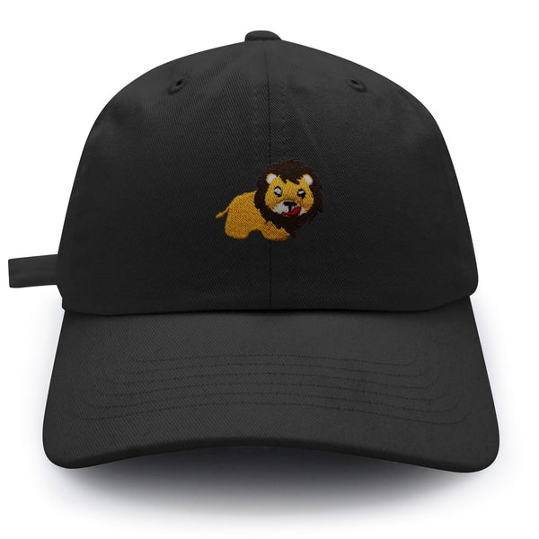 Lion Dad Hat Embroidered Baseball Cap Zoo King