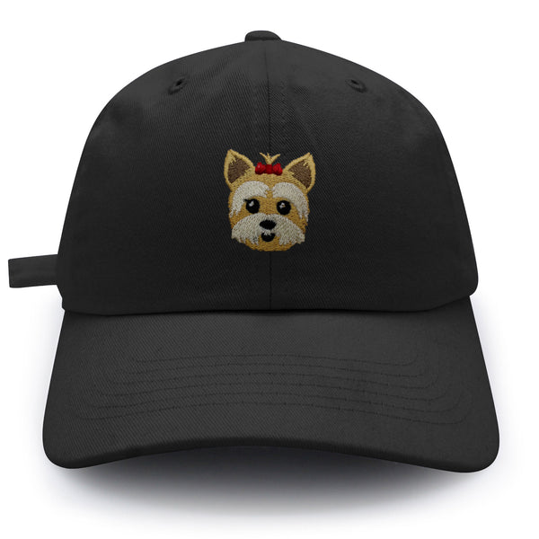 Yorkshire Terrier Dad Hat Embroidered Baseball Cap Puppy Yorkie