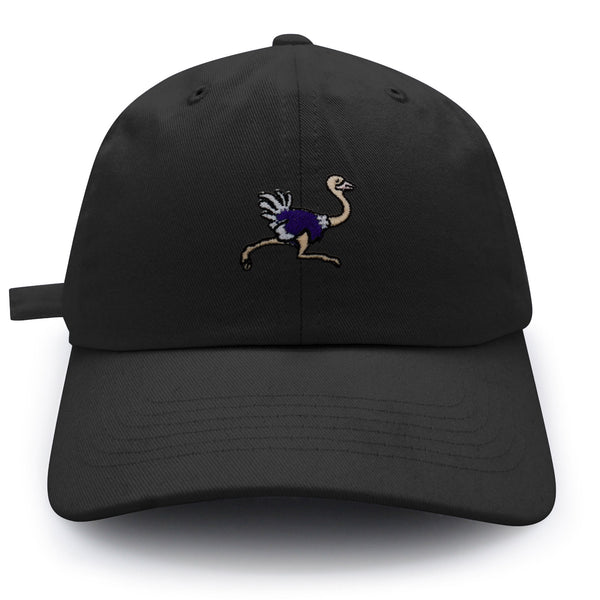 Ostrich Dad Hat Embroidered Baseball Cap Zoo Africa