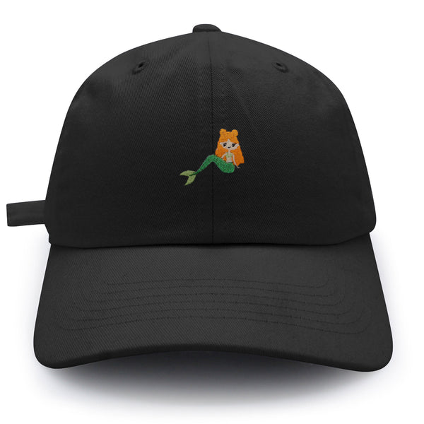 Mermaid Dad Hat Embroidered Baseball Cap Fish Girl