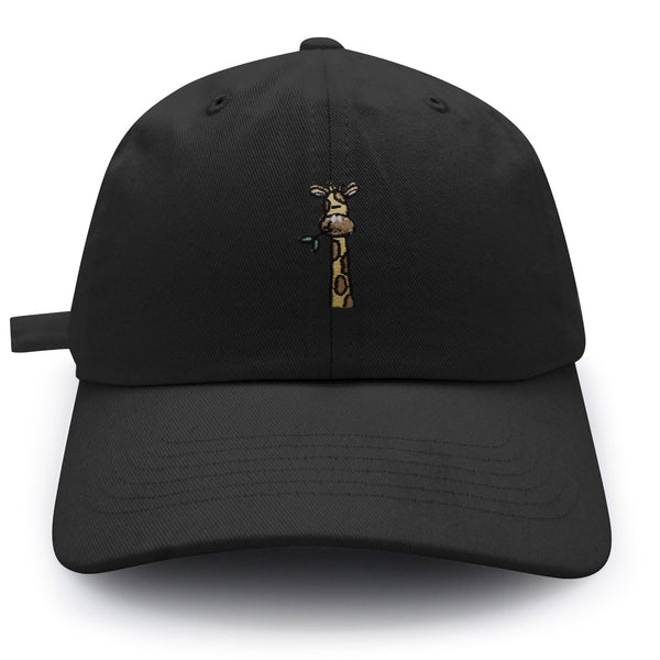 Giraffe Dad Hat Embroidered Baseball Cap Zoo Wild Animal