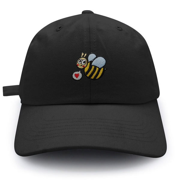 Bee Dad Hat Embroidered Baseball Cap Insect Honey