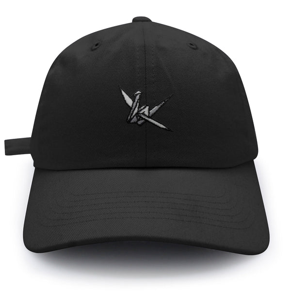 Origami Crane Dad Hat Embroidered Baseball Cap Paper Swan