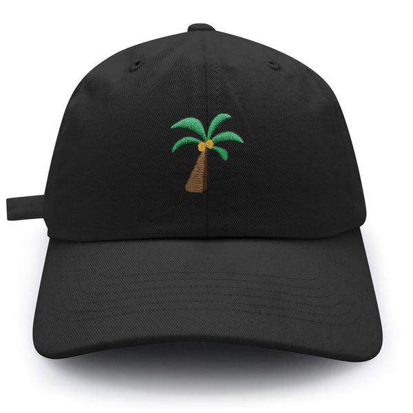 Palm Tree Dad Hat Embroidered Baseball Cap Coconut