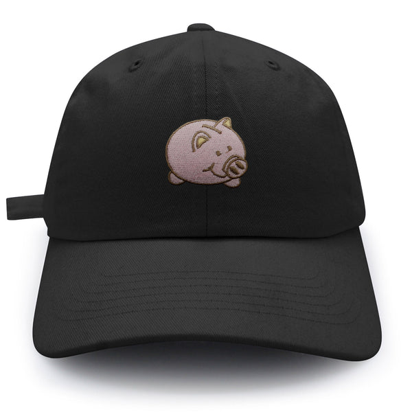 Piggy Bank Dad Hat Embroidered Baseball Cap Coin