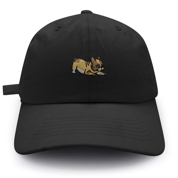 French Bulldog Dad Hat Embroidered Baseball Cap Dog Puppy