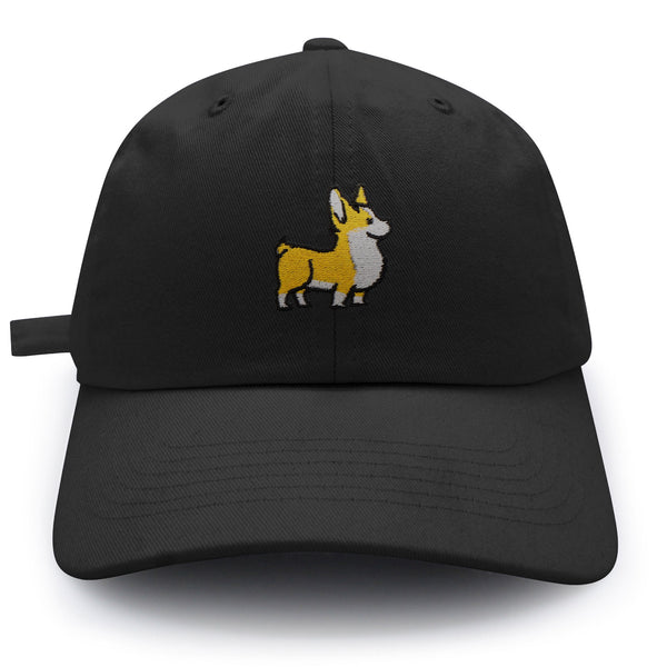 Welsh Corgi Dad Hat Embroidered Baseball Cap Puppies