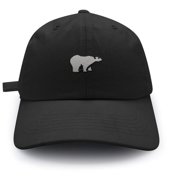 Polar Bear Dad Hat Embroidered Baseball Cap Pet