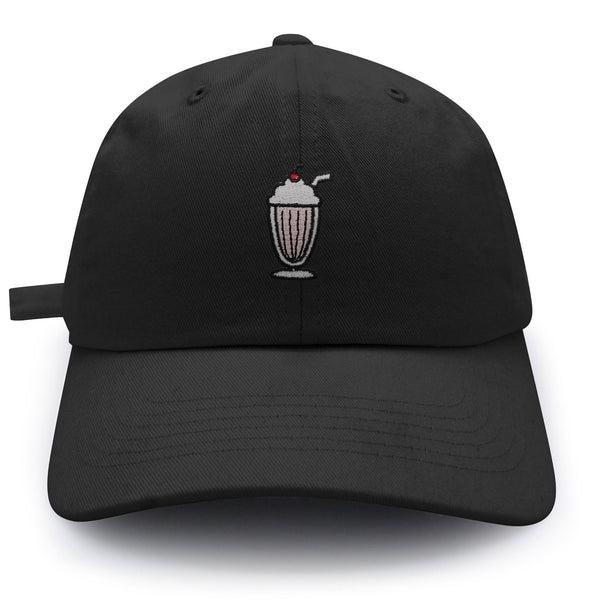 Milkshake Dad Hat Embroidered Baseball Cap Foodie