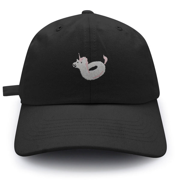 Unicorn Floaty Dad Hat Embroidered Baseball Cap Swim