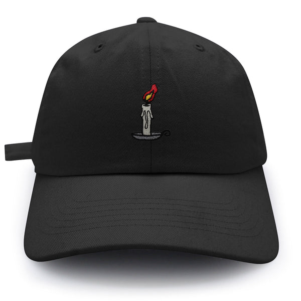 Melting Candle Dad Hat Embroidered Baseball Cap Horror