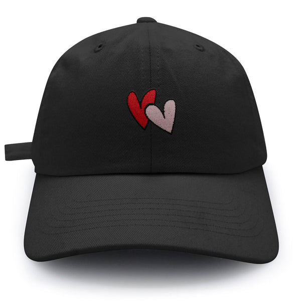 Heart Dad Hat Embroidered Baseball Cap Cute