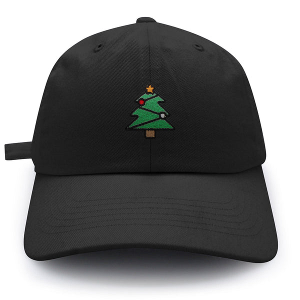 Christmas Tree Star Dad Hat Embroidered Baseball Cap Holiday