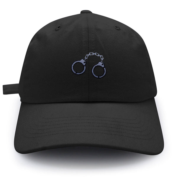 Handcuffs Dad Hat Embroidered Baseball Cap Police Prisoner