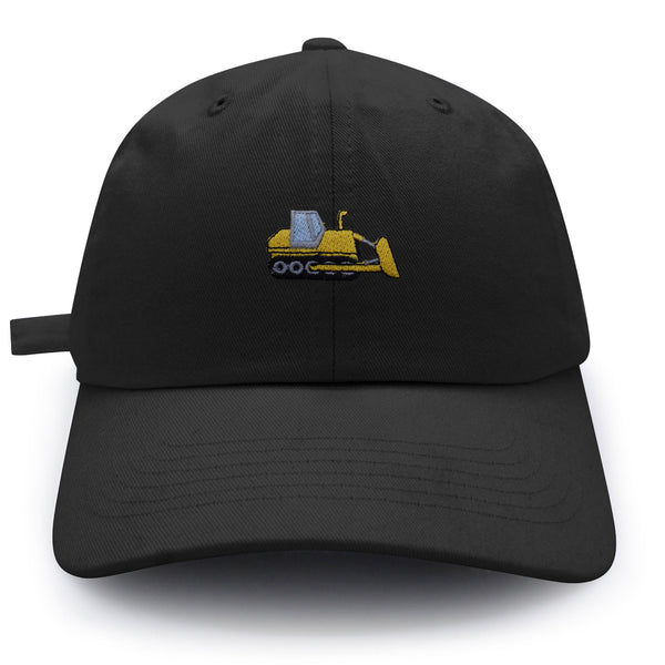 Bulldozer Dad Hat Embroidered Baseball Cap Construction