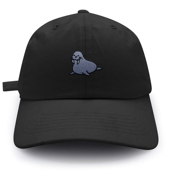 Walrus Dad Hat Embroidered Baseball Cap Pier Fishing