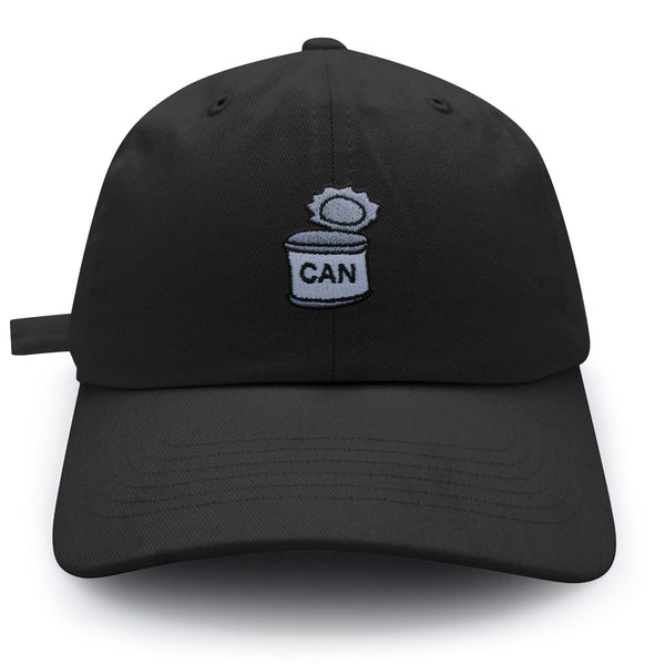 Tin Can Plant Dad Hat Embroidered Baseball Cap Funny Empty Can
