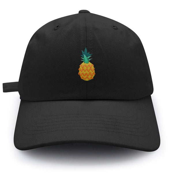 Simple Pineapple Dad Hat Embroidered Baseball Cap Classic Fruit