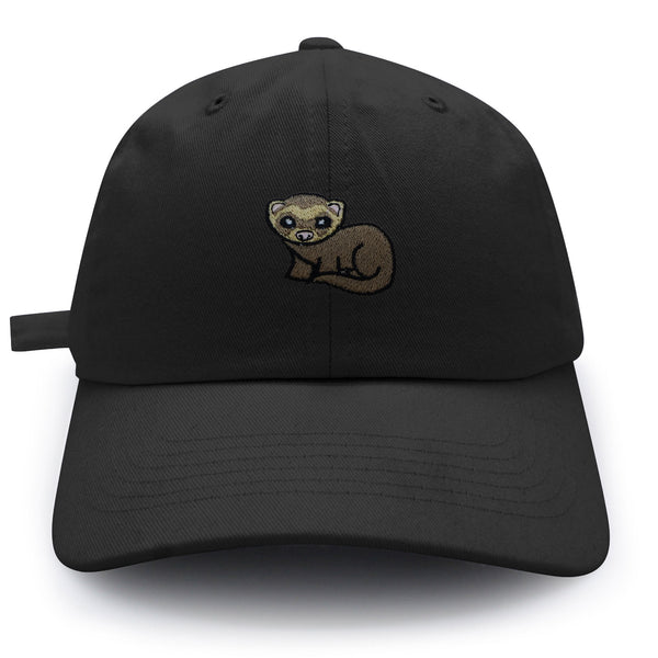 Ferret  Dad Hat Embroidered Baseball Cap