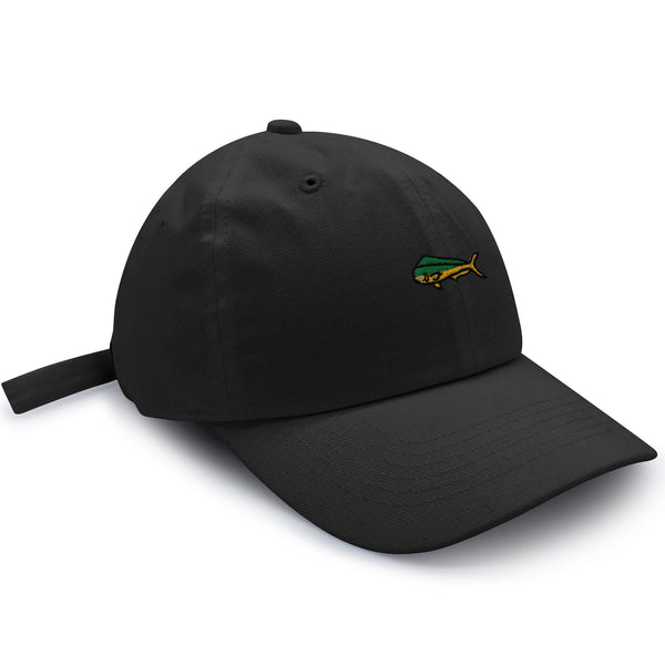 Mahi-Mahi Fish Dad Hat Embroidered Baseball Cap Fishing Ocean