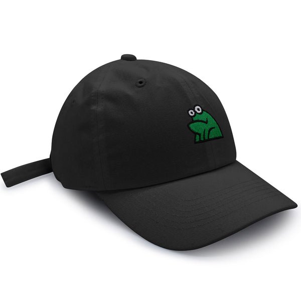 Frog Dad Hat Embroidered Baseball Cap Funny