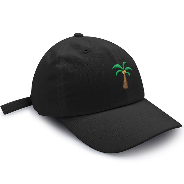 Palm Tree Dad Hat Embroidered Baseball Cap Coconut