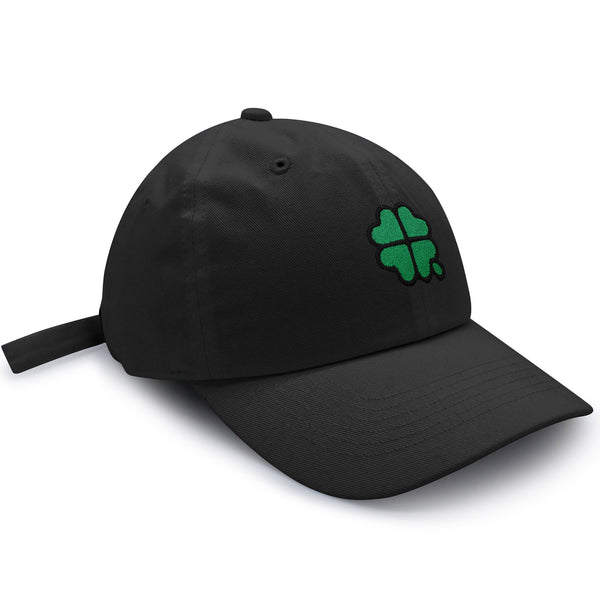 Four Leaf Clover  Dad Hat Embroidered Baseball Cap Clove Lucky