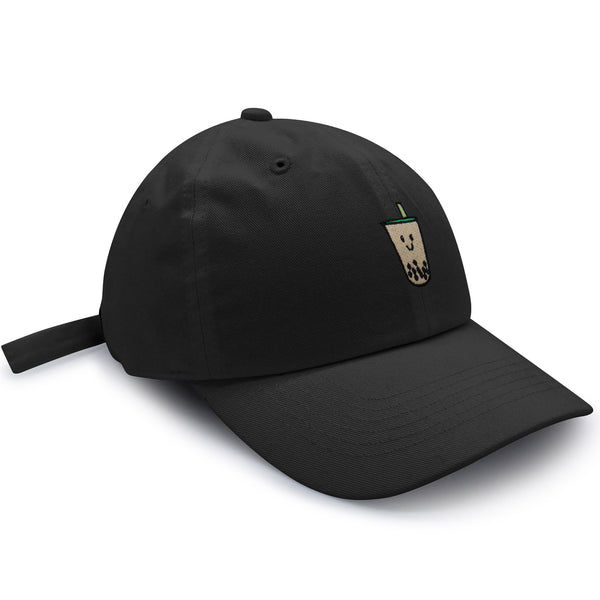 Boba Tea  Dad Hat Embroidered Baseball Cap Pearl