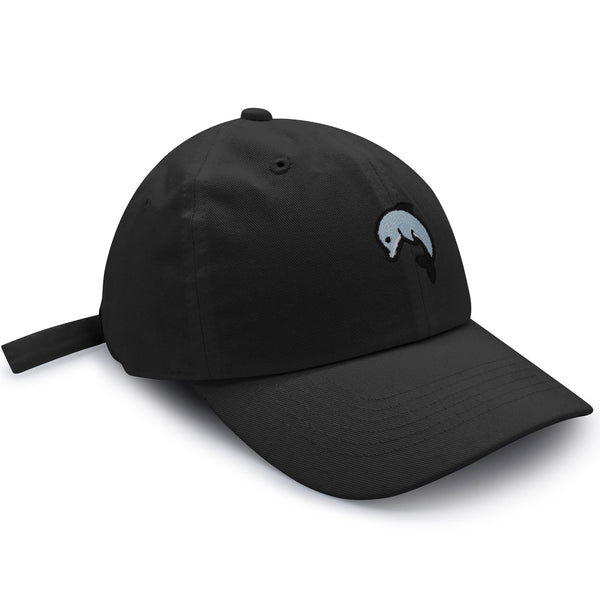 Dolphin Dad Hat Embroidered Baseball Cap Ocean Cute