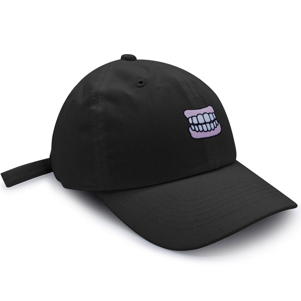 Dentures Dad Hat Embroidered Baseball Cap Funny