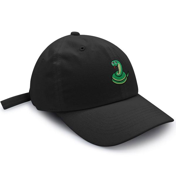 Snake Dad Hat Embroidered Baseball Cap Scary