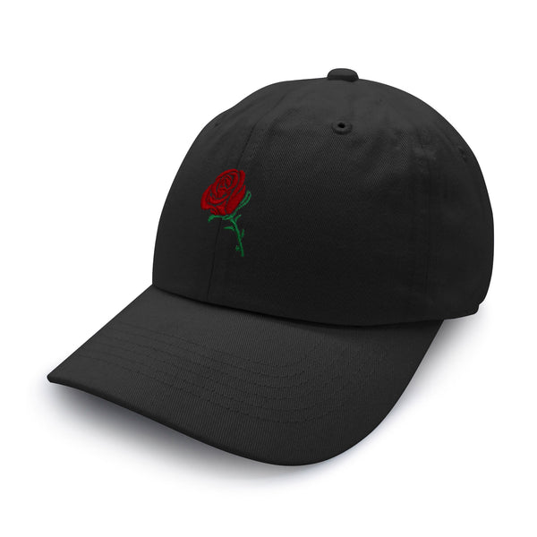 Rose Dad Hat Embroidered Baseball Cap Flower Floral Love