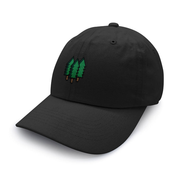 Trees Dad Hat Embroidered Baseball Cap Forest Hiking