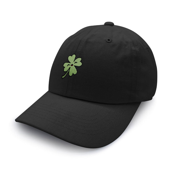 Clover Dad Hat Embroidered Baseball Cap Lucky Flower