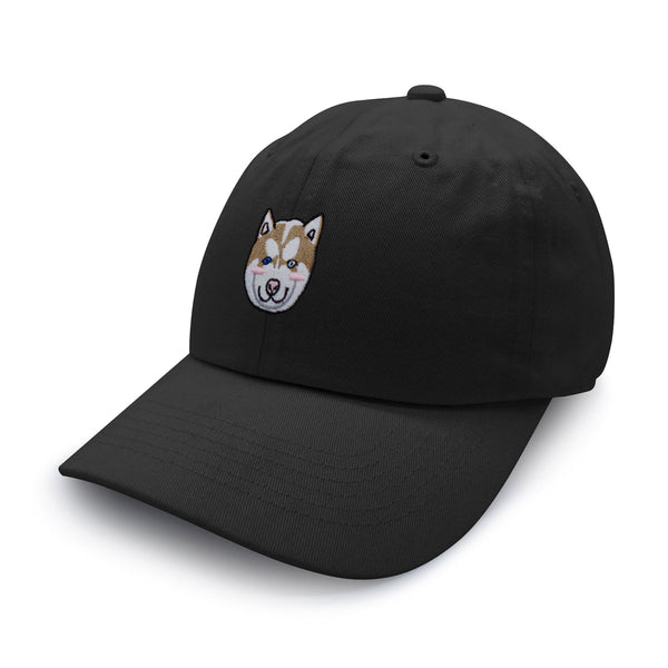 Odd eyes Dad Hat Embroidered Baseball Cap Huskey Dog