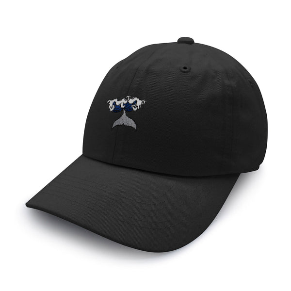 Whale Dad Hat Embroidered Baseball Cap Wave Ocean