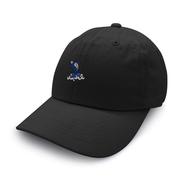 Whale Dad Hat Embroidered Baseball Cap Ocean Fish