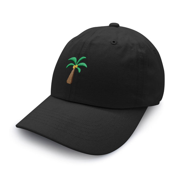 Palm Tree Dad Hat Embroidered Baseball Cap Coconut