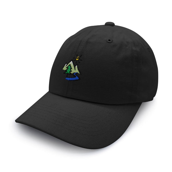 Mountain Dad Hat Embroidered Baseball Cap Image