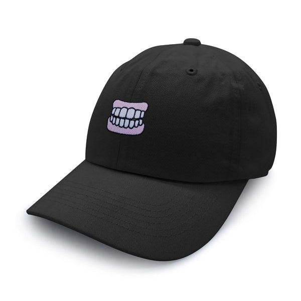 Dentures Dad Hat Embroidered Baseball Cap Funny