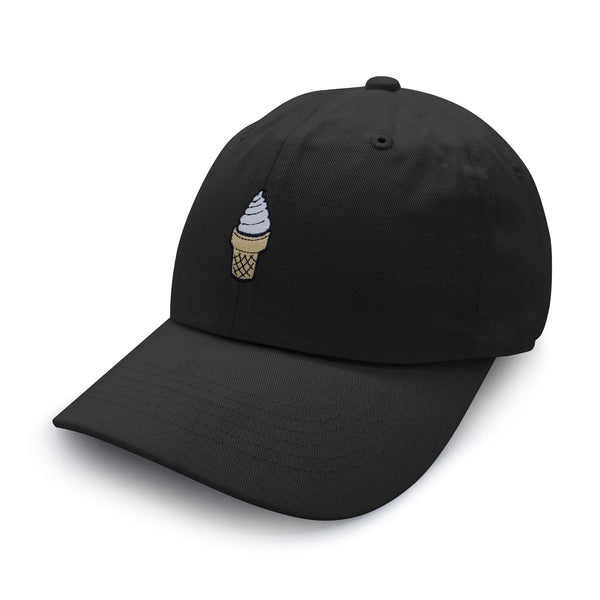 Ice Cream Cone Dad Hat Embroidered Baseball Cap Foodie