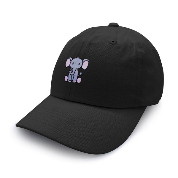 Sitting Elephant Dad Hat Embroidered Baseball Cap Cute Sitting