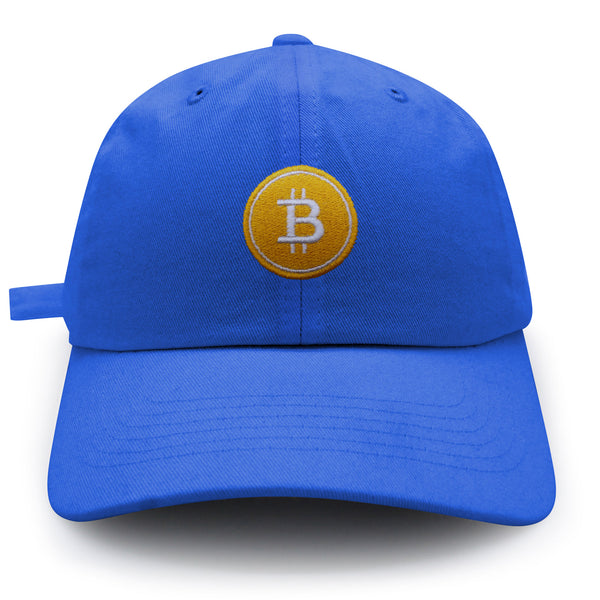 Bitcoin Dad Hat Embroidered Baseball Cap Cryptocurrency Investing