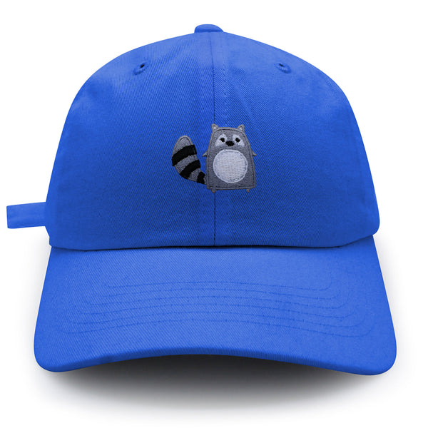 Racoon Dad Hat Embroidered Baseball Cap Cute Zoo