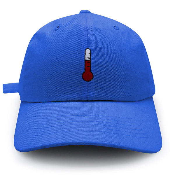 Thermostat Dad Hat Embroidered Baseball Cap Temperature Gage